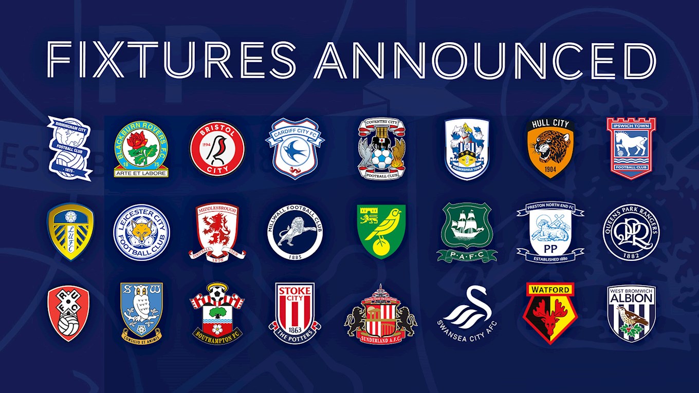 2023/24 Championship Fixtures Confirmed News Preston North End